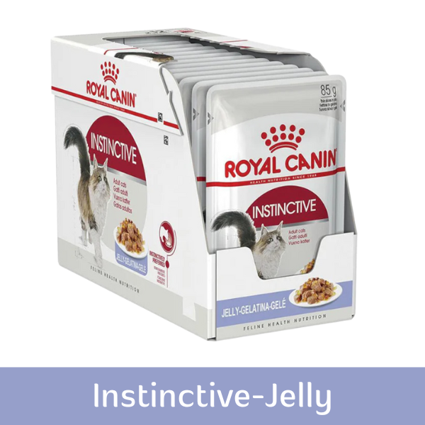 Royal canin-C 85g โหล Instinctive-Jelly