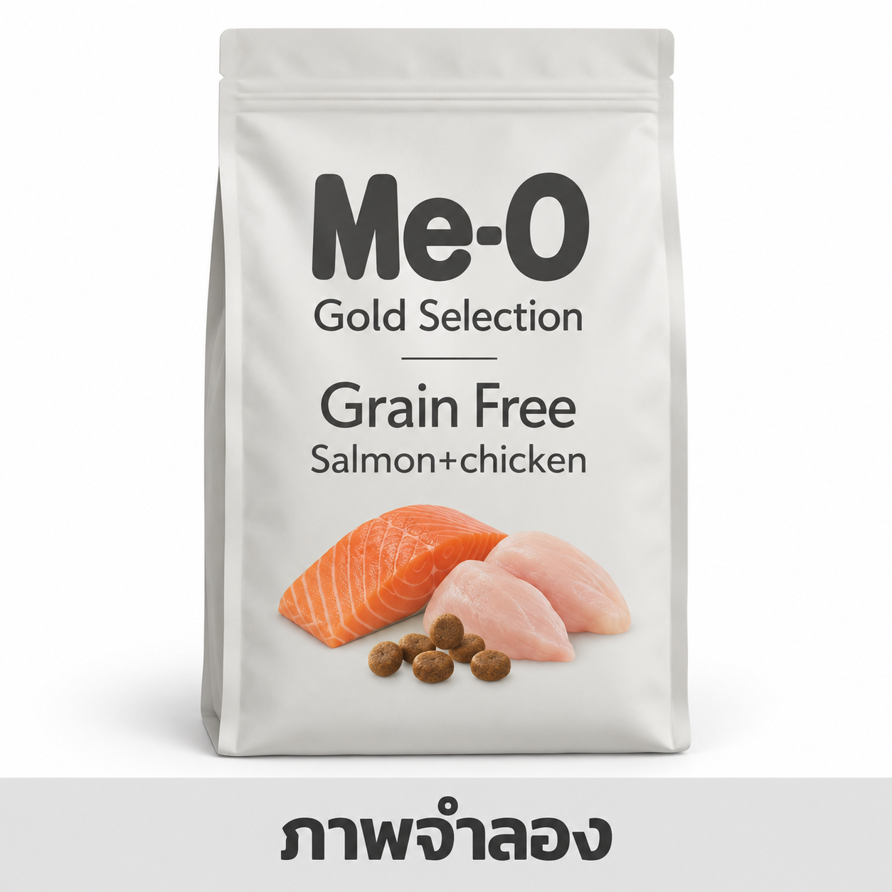 Me-O Gold Selection Grain Free 1.2Kg Salmon+chicken