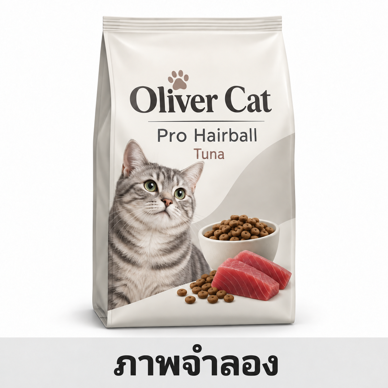 Oliver Cat ถุง 1.5Kg Pro Hairball Tuna