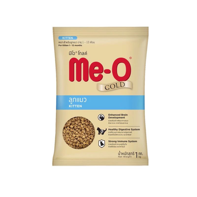 Me-O Gold 1Kg ลูกแมว (Ketten)
