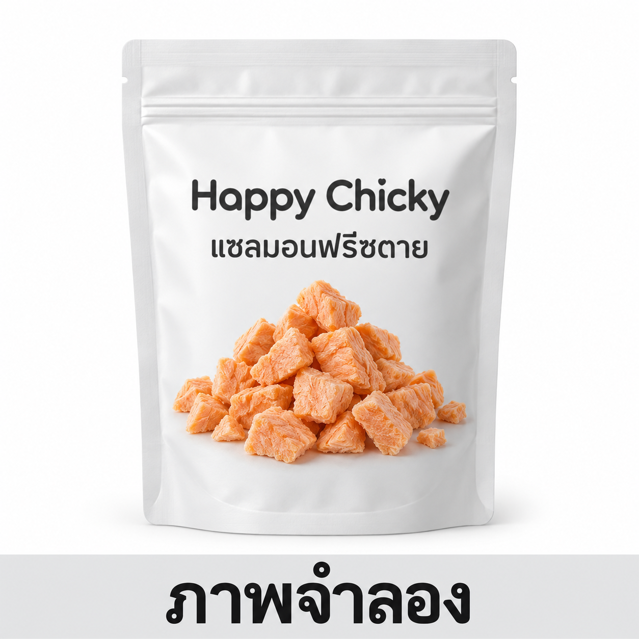 Happy Chicky 40g ซอง แซลมอนฟรีซดาย