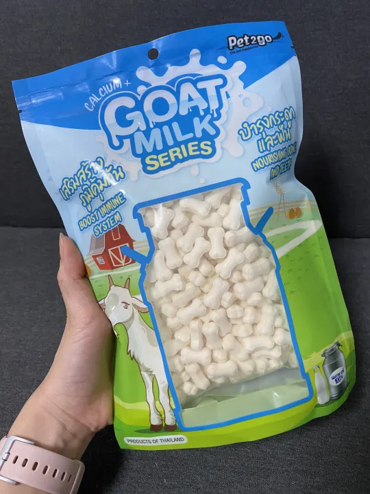 Pet2go Goat Milk 100 g. นมแพะ(เม็ดเล็ก)