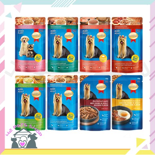 SmartHeart ซอง 120g #09 (โต ไก่ในเกรวี่ รสเทอริยากิ)
