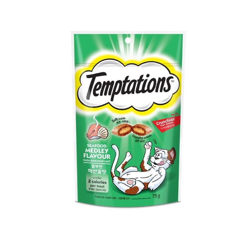 Tempt 75g/ซอง รสชีฟู้ดเมดเล่ย์
