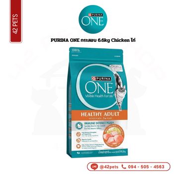 PURINA ONE กส.6.6kg Chicken ไก่ (ส้ม)