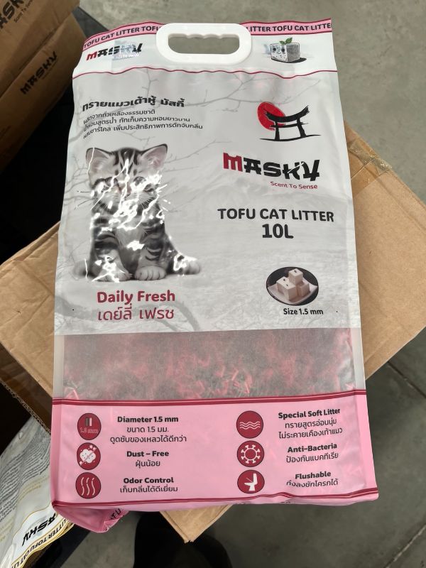Musky 10L ทรายเต้าหู้ Daily Fresh