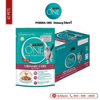 PURINA ONE 85g ลัง Urinary ไก่เกรวี่