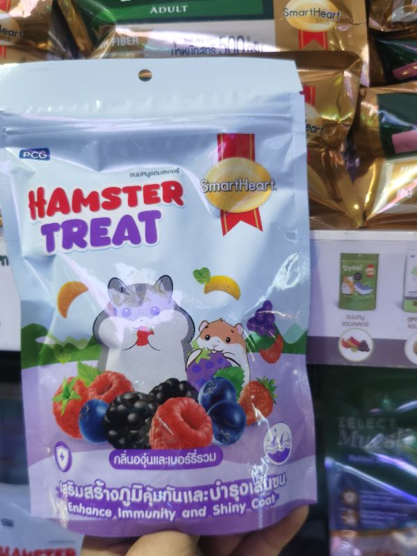 SmartHeart หนูแฮมสเตอร์(Hamster Treat 100g)