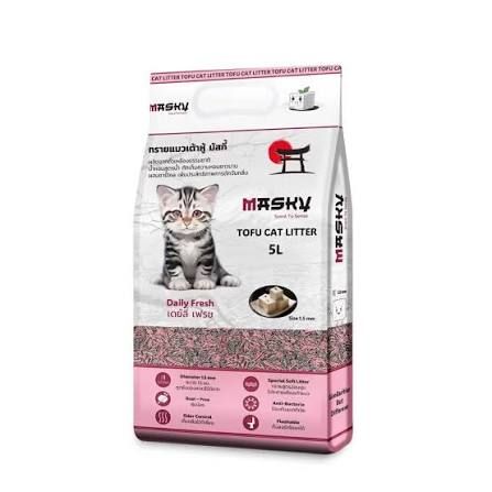 Musky 6L ทรายเต้าหู้ Daily Fresh