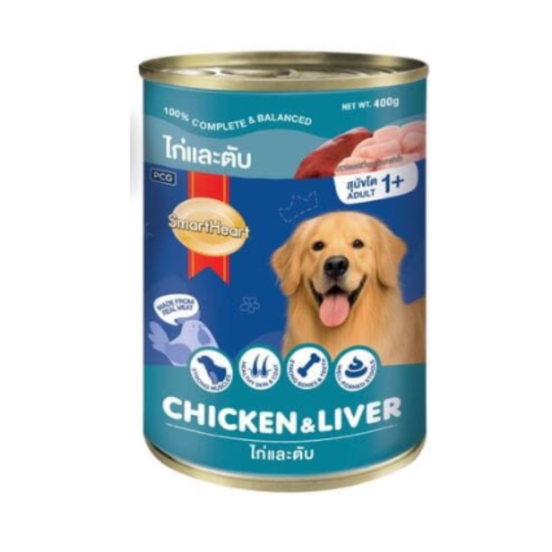 SmartHeart กป 400g รสไก่ตับ