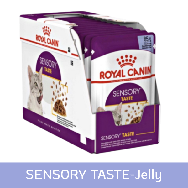 Royal canin-C 85g ซอง SENSORY TASTE-Jelly