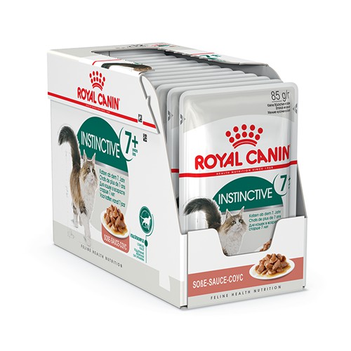Royal canin-C 85g ซอง Instinctive+7-Gravy
