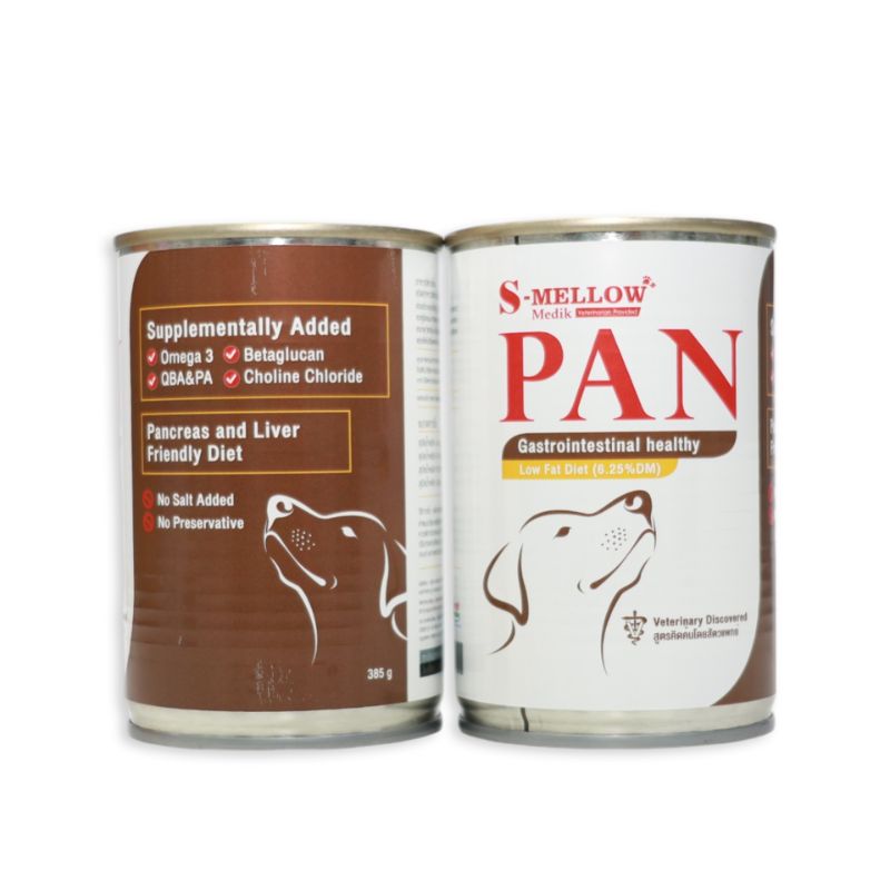 S-Mellow Medik PAN-Dog กป 385g สูตรทางเดินอาหารและตับอ่อน