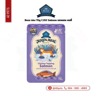 Buzz ซอง 70g CG02 Salmon แซลมอน เกรวี่