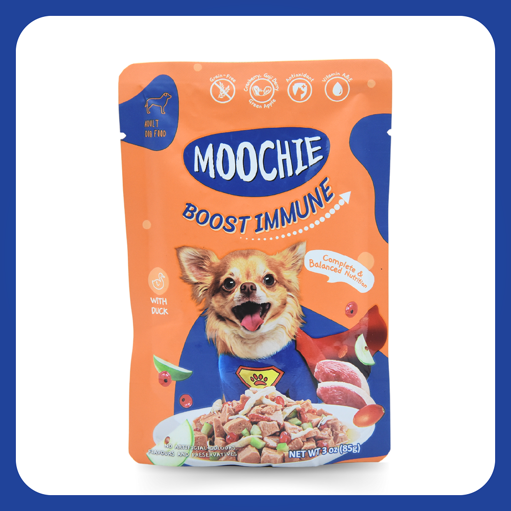 Moochie 85g ซอง  Boost Immune เพิ่มภูมิคุ้มกัน