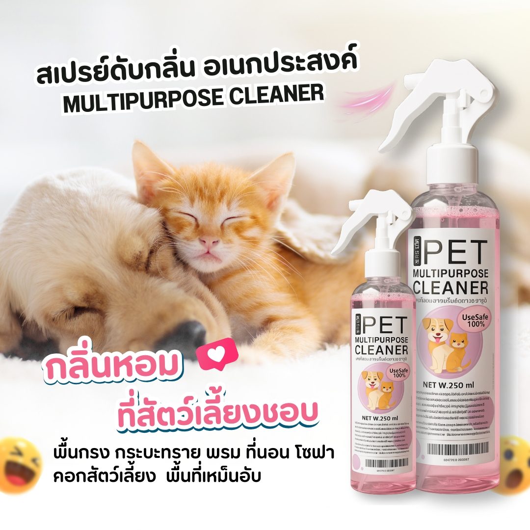 🧴 42PETS สเปรย์ดับกลิ่นอเนกประสงค์ ✨