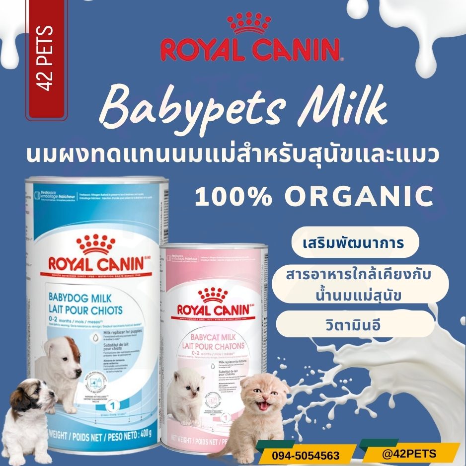 Royal canin นมทดแทน