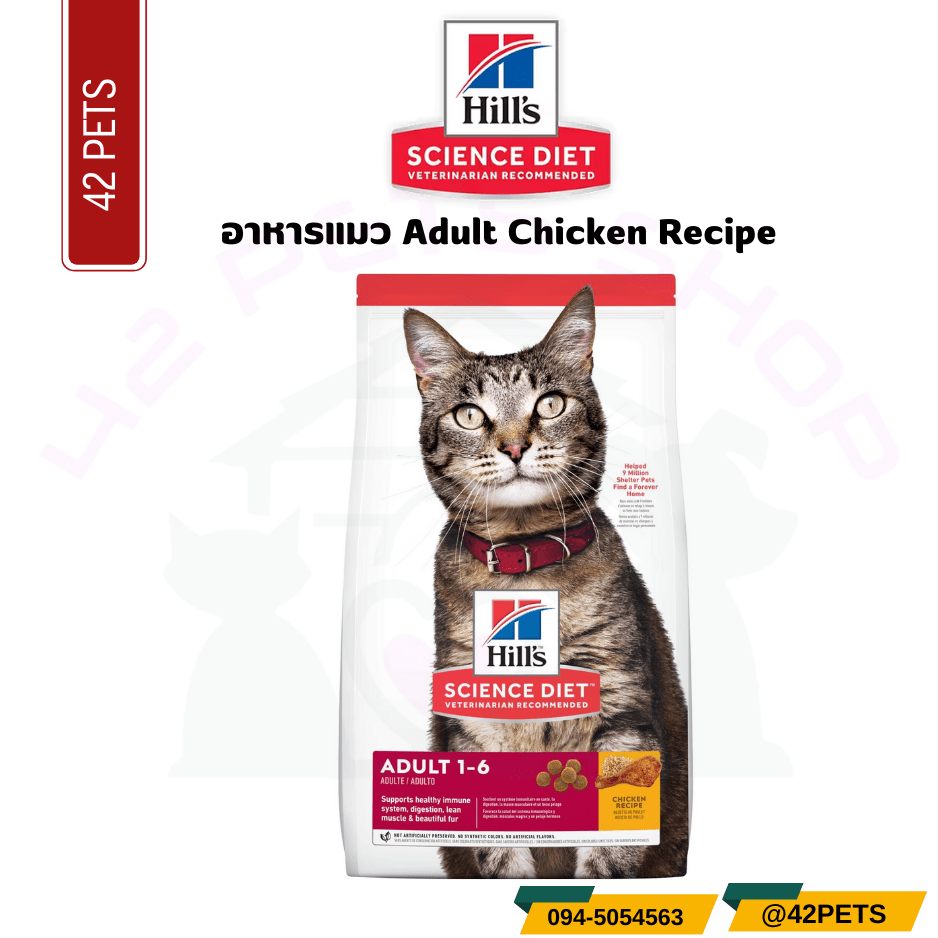 Hill’s® Science Diet® Adult Chicken Recipe cat food อาหารแมว