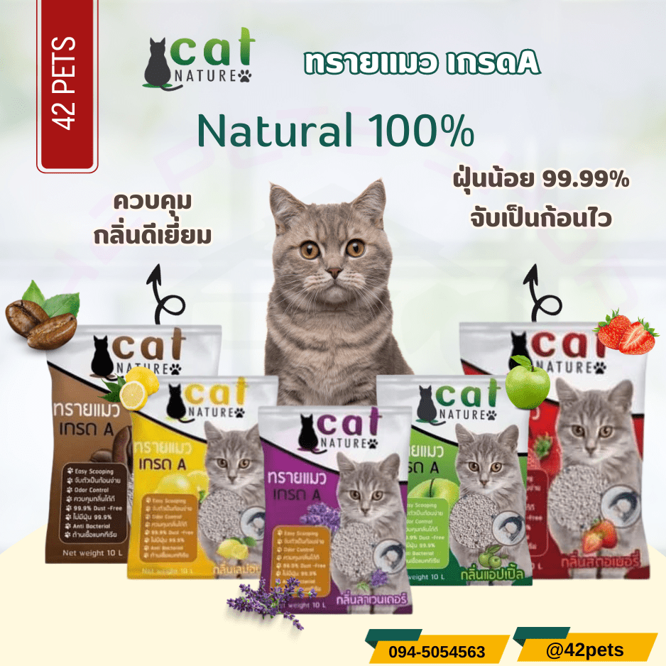 Cat Nature ทรายแมว