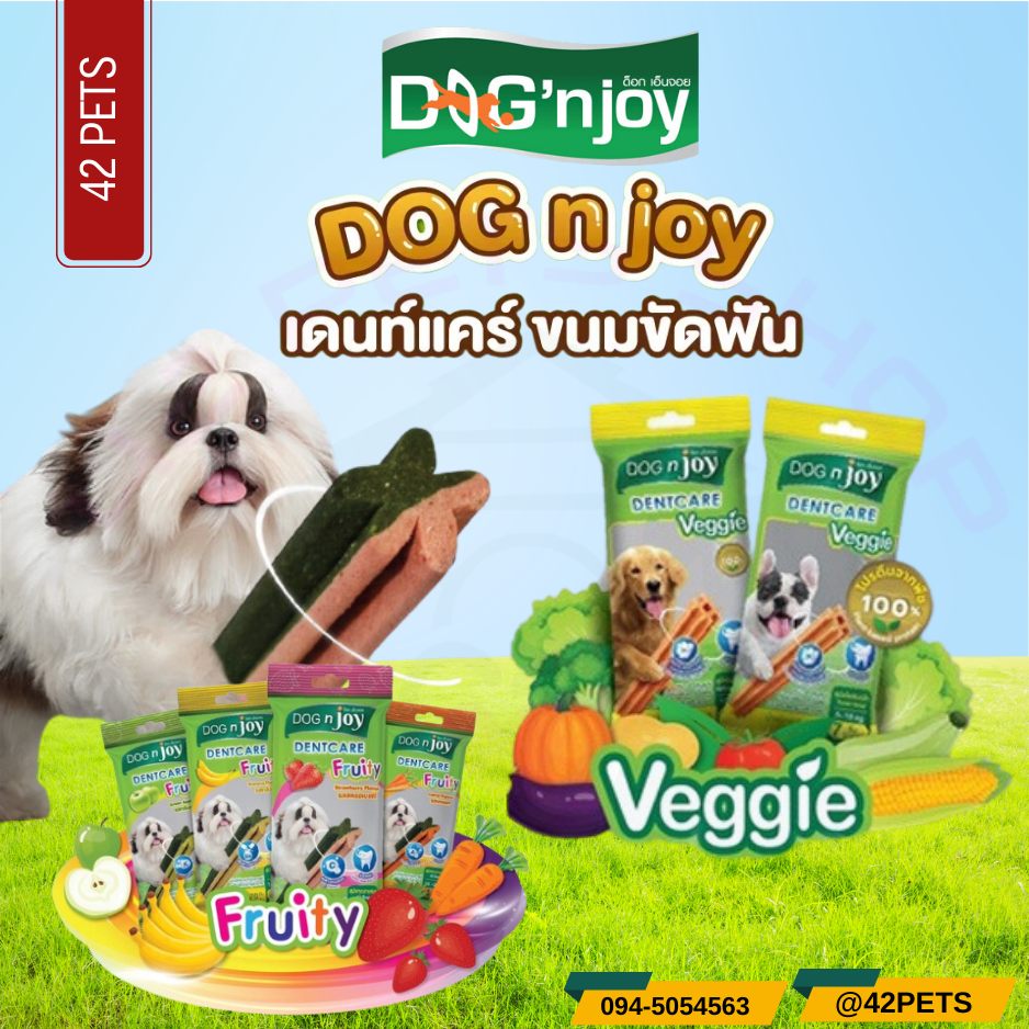 Dog n Joy Dog Snack ขนมสำหรับสุนัข ขนาด 70g