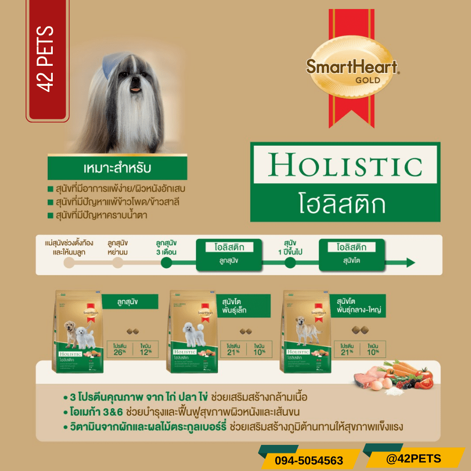 Smartheart Gold Holistic สมาร์ฮาร์ท โกลต์ โฮลิสติก