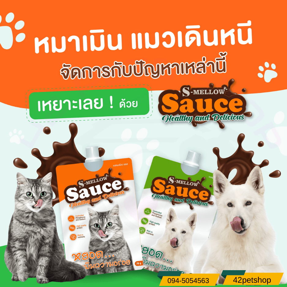 S-mellow sauce อาหารเสริมฟื้นฟูสุขภาพ