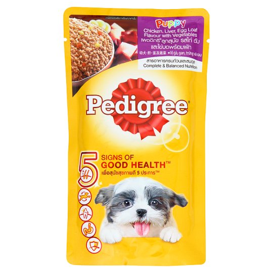 PED 130g ลูกสุนัข ไก่ ในน้ำเกรวี่