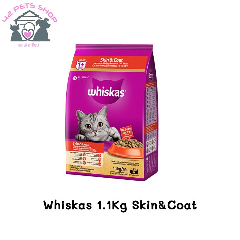 Whiskas 1.1Kg Skin&Coat