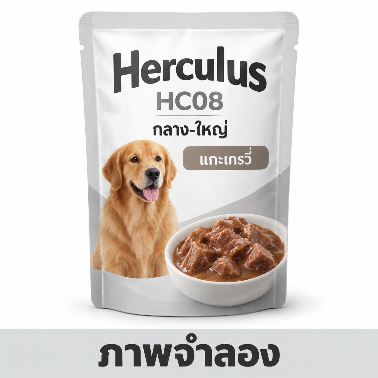 CD0304-Herculus เพาซ์(ซอง/HC08กลาง-ใหญ่ แกะเกรวี่) — ภาพจำลอง