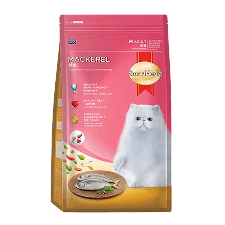 SmartHeart แมว 1.2kg รสปลาทู