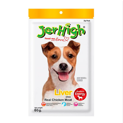 Jerhigh 60g ซอง Liver ตับบด