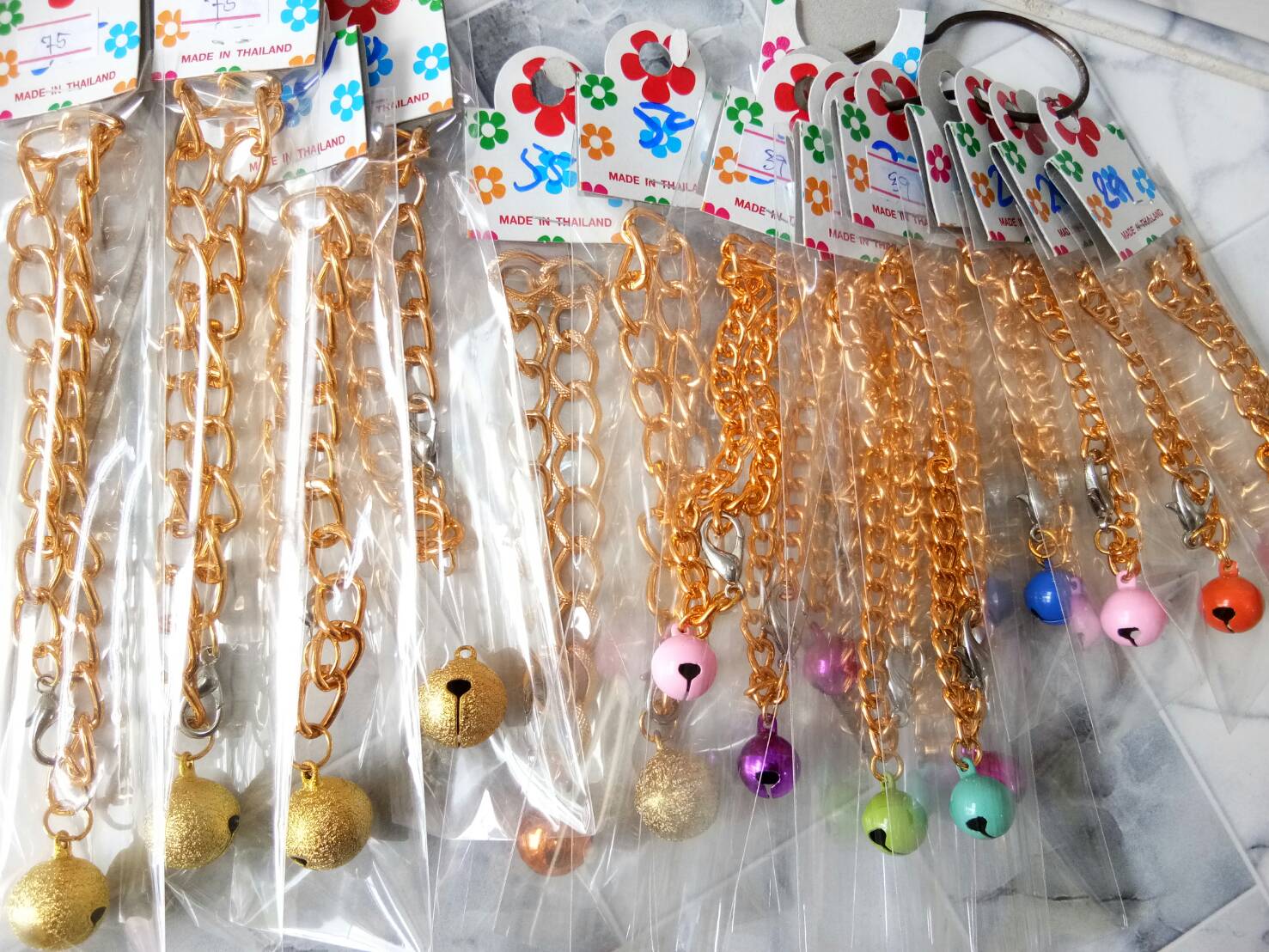 CD0058-Cat collar  ปลอกคอแมว(โซ่ทองห่วงใหญ่(สั้น))