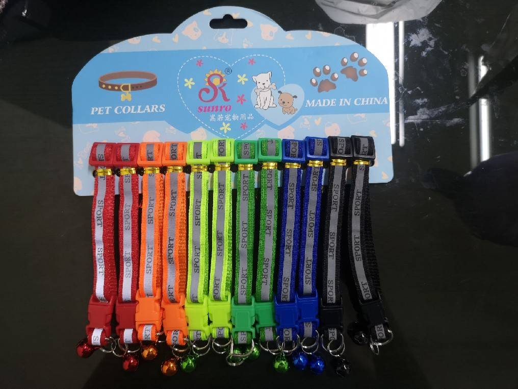 CD0058-Cat collar  ปลอกคอแมว(sportสะท้อนแสง)