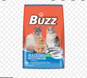 CD0261-Buzz บัซซ์ แมว แบ่ง (1kg./โต-ปลาทู)