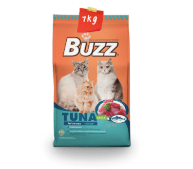 CD0261-Buzz บัซซ์ แมว แบ่ง(1kg./โต-ปลาทูน่า)