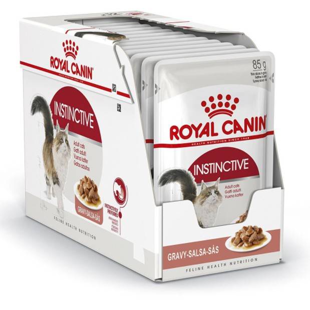 Royal canin-C 85g ซอง Instinctive-Gravy
