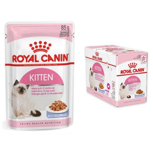Royal canin-C 85g ซอง Kitten-Jelly