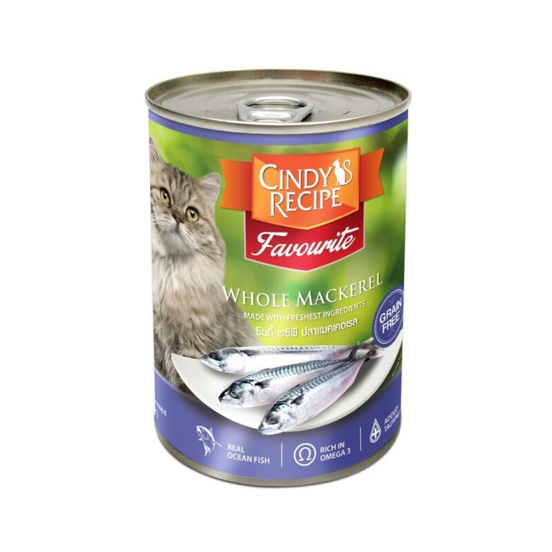 CINDY กป. 400g. ปลาแมคเคอเรล