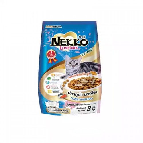CD0174-Nekko Love Mix 400g(ทูน่า มากุโระ)