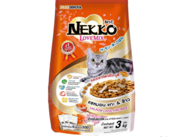 CD0235-Nekko Love Mix 3Kg(แซลมอน แกะ และข้าว)