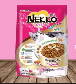 CD0235-Nekko Love Mix 3Kg(แซลมอน)