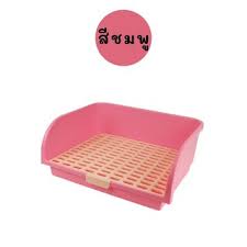 CD0225-ห้องน้ำกระต่าย สี่เหลี่ยม(ชมพู)