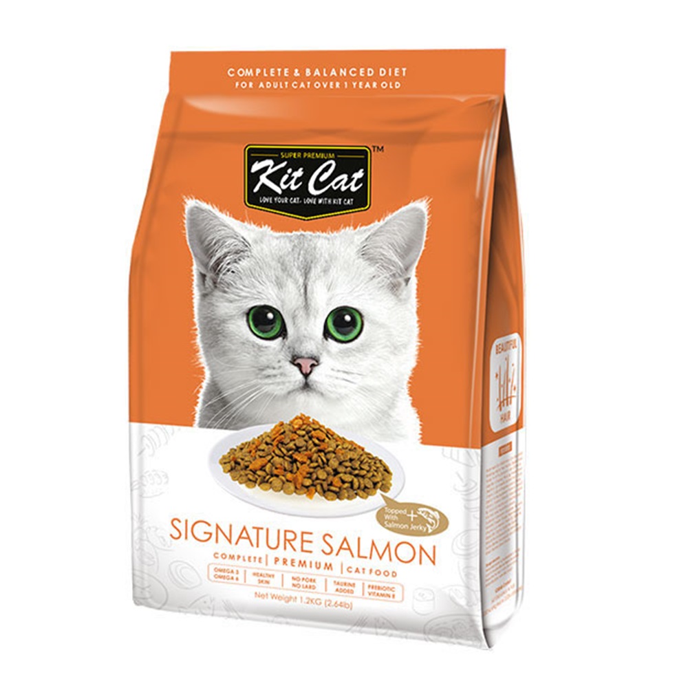 CD0147-Kit Cat  KIttgcrunch ชองเล็ก(รสปลาแชลมอน 60กรัม)