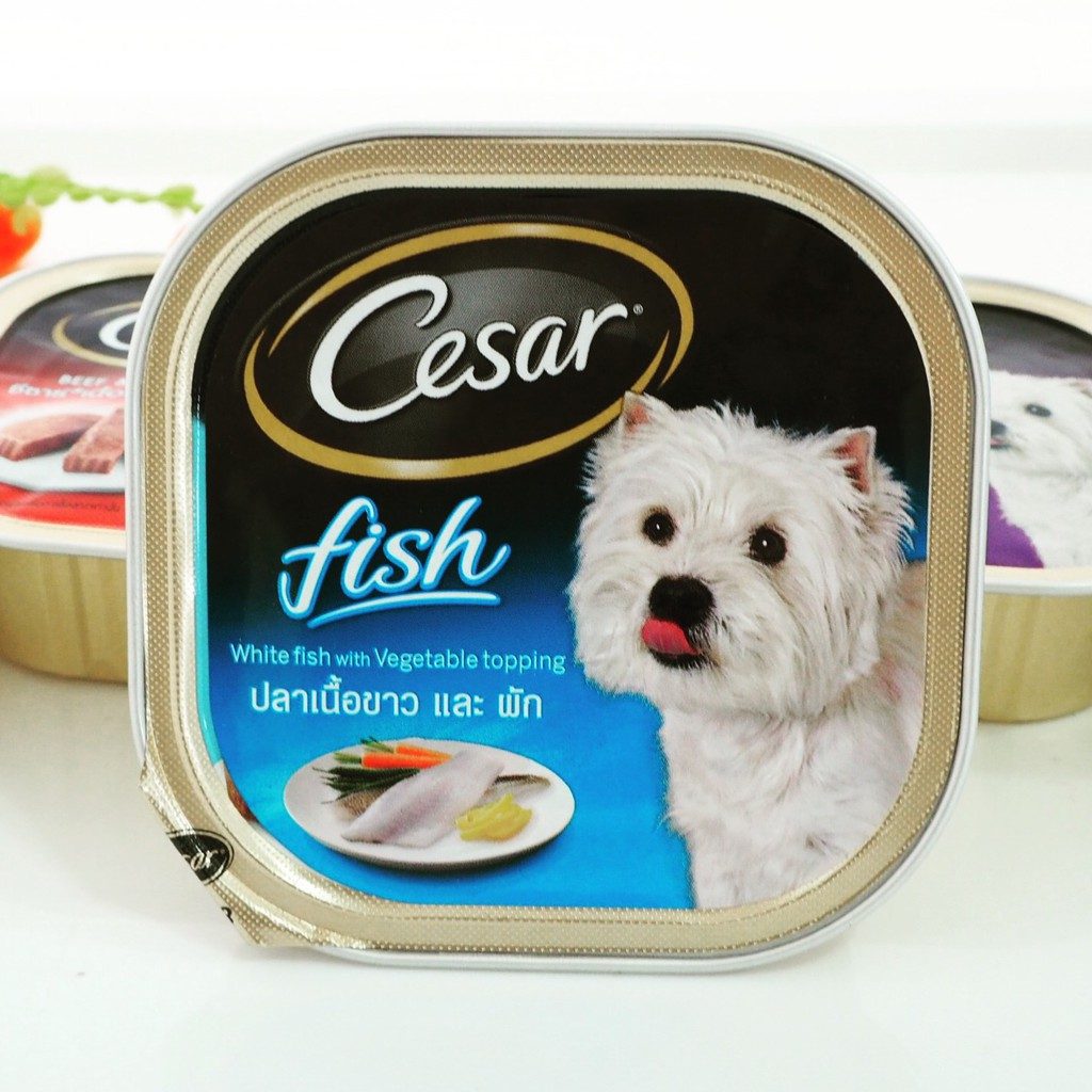 CD0206-Cesar ถาด(ลัง/ปลาแซลมอนพร้อมมันฝรั่ง)