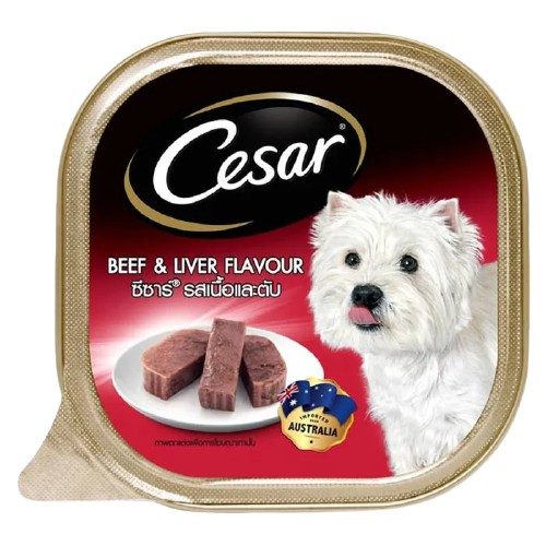 Cesar 100g.ปลาแซลมอนพร้อมมันฝรั่ง