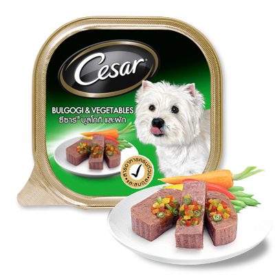 CD0206-Cesar ถาด(ถาด/เนื้อบุลโกกิและผัก)