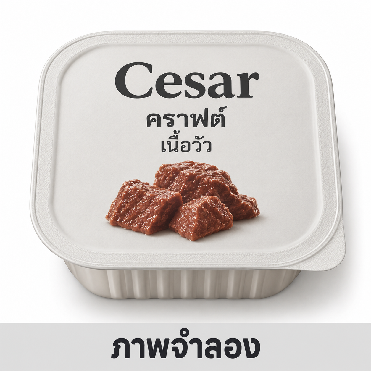 CD0206-Cesar ถาด(ถาด/คราฟต์ เนื้อวัว)