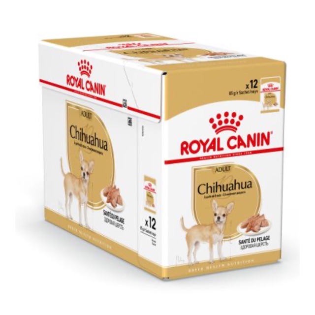 CD0160-Royal Canin สุนัข เพาซ์(กล่อง/85g.Chihuahua Adult)