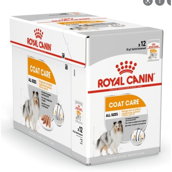 Royal canin-D Pซอง 85g.Coat Care-Loaf**ดุแลเส้นขน