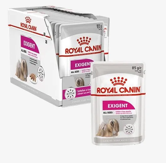 Royal canin-D Pซอง 85g.Exigent-Loaf**เลือกกิน